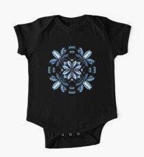 Metallic Leaves Mandala One Piece - Short Sleeve