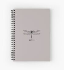 Cuaderno de espiral Lauren Jauregui - Tatuajes (gris)