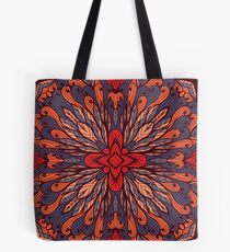 Hand drawn floral ornament Tote Bag
