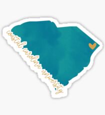 Coastal Carolina University Sticker