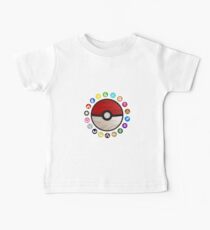 Pokemon Pokeball Baby Tee
