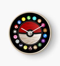 Pokemon Pokeball Clock