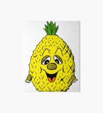 Emoji Pineaple Funny Fruit Art Board