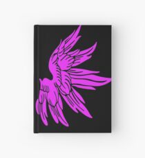 Pink Fairy Wings T-Shirt Womens Top Hardcover Journal
