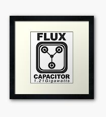 Flux Capacitor Framed Print
