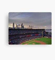 San Francisco Giants Ballpark Canvas Print