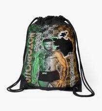 Notorious Conor McGregor Ireland Checkboard Drawstring Bag