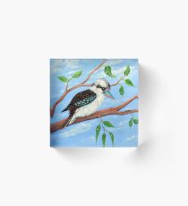 Kookaburra - After the Rain Acrylic Block