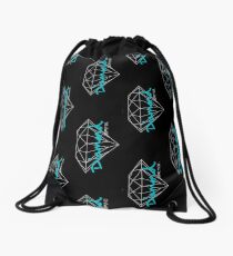 Diamant-Versorgungsmaterial-Teal Turnbeutel