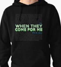 When They Come For Me - Linkin Park Pullover Hoodie