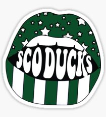 Sco Ducks Lips Sticker