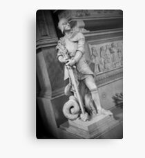 Stone Warrior Metal Print