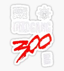 Glo gang X Glory boyz Collab 2 Sticker