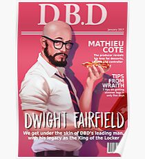 Póster Portada de la revista Dead by Daylight - Dwight Fairfield