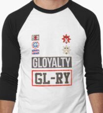 Gloyalty with Glory glogangworldwide Men's Baseball ¾ T-Shirt