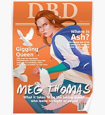 Dead by Daylight Magazine Cover - Meg Thomas Poster