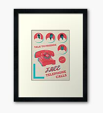 Rocky, Tyler and Carti - Telephone Calls Framed Print
