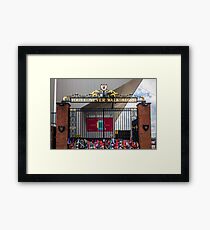 The Shankly Gates - Anfield Framed Print