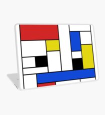 Mondrian Lines Laptop Skin