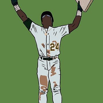 Oakland Athletics - Rickey Henderson. #24. The man of steal