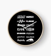 Borderlands Weapon Manufacturers Clock