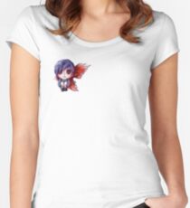Camiseta entallada de cuello redondo Touka