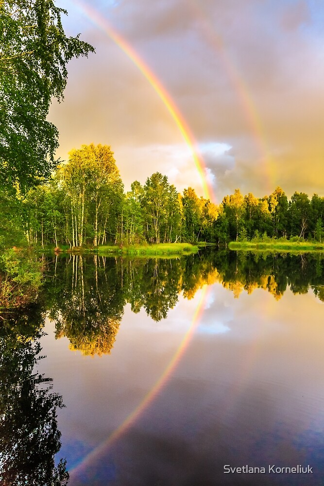 " Rainbows: The gift from heaven to us all" by Svetlana Korneliuk