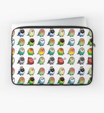 Chubby Lovebirds Laptop Sleeve