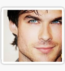 damon salvatore/ ian somerhalder Sticker
