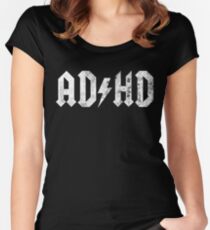 ADHD Women's Fitted Scoop T-Shirt