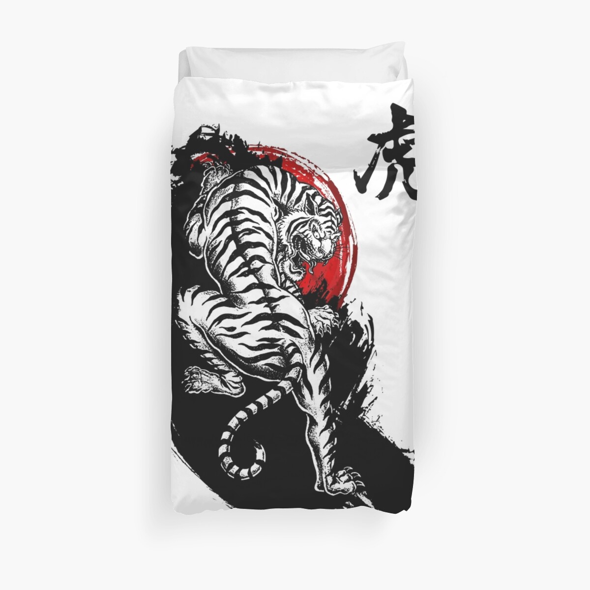 Tigre Japonais Housses De Couette Par Dcornel Redbubble