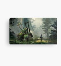 Deny: Automata Wald Metallbild