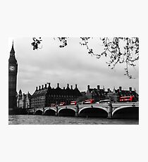 London Buses Photographic Print