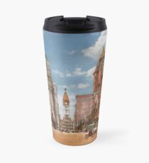 City - PA Philadelphia - Broad Street 1905 Travel Mug