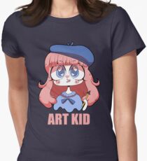 ART KID Women's Fitted T-Shirt