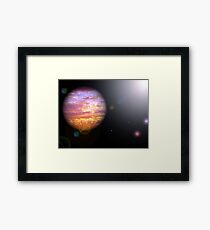 Lost in Space Framed Print