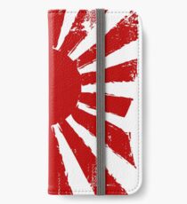Japan aufgehende Sonne iPhone Flip-Case/Hülle/Klebefolie
