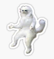 Persian Cat Room Guardian Sticker