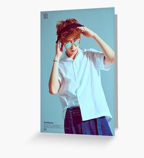 NCT U 7TH SENSE/WITH OUT YOU JAEHYUN Greeting Card