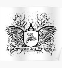Gracie Jiu Jitsu BJJ Poster