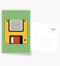 Postales Disquete | Tech | Arte retro
