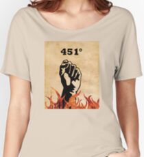 Fahrenheit 451 - Ray Bradbury Women's Relaxed Fit T-Shirt