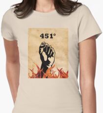 Fahrenheit 451 - Ray Bradbury Women's Fitted T-Shirt