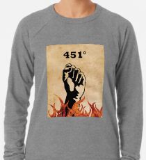 Fahrenheit 451 - Ray Bradbury Lightweight Sweatshirt