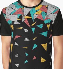 Flying paper planes Graphic T-Shirt
