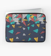 Funda para portátil Aviones de papel volador