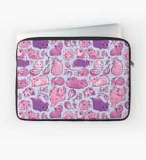 Guinea Pig Huddle In Lavender Laptop Sleeve