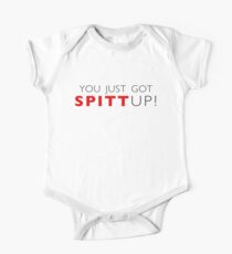 You just got SPITT up - Louis Litt suits One Piece - Short Sleeve