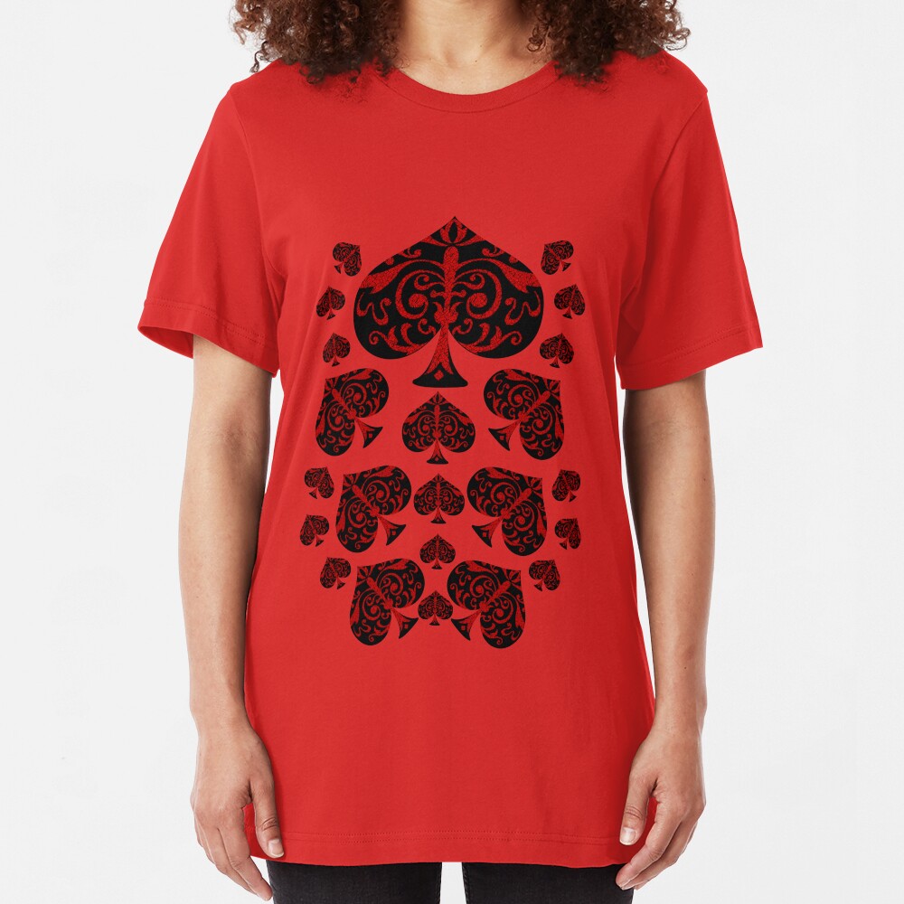 23 Designer Spades Slim Fit T-Shirt