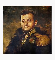 Satirical Portrait - Bill Murray Photographic Print